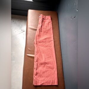 Maeve Anthropologie Colette cropped wide leg pants size 27 (4)